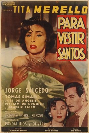 Para vestir santos - Argentinian Movie Poster (thumbnail)