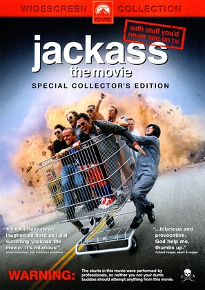 Jackass: The Movie - DVD movie cover (thumbnail)