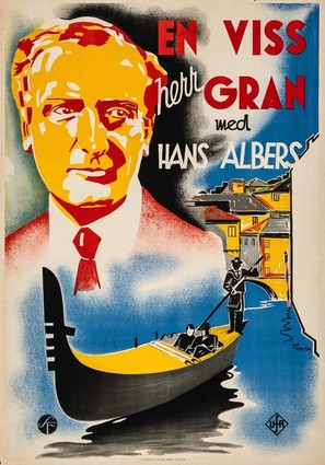 Ein gewisser Herr Gran - Swedish Movie Poster (thumbnail)