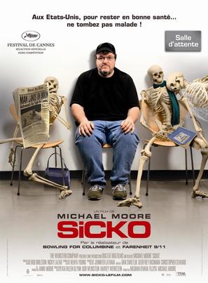 Sicko - French Movie Poster (thumbnail)