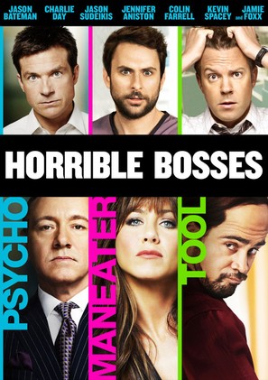 Horrible Bosses - DVD movie cover (thumbnail)