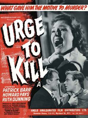Urge to Kill - British Movie Poster (thumbnail)