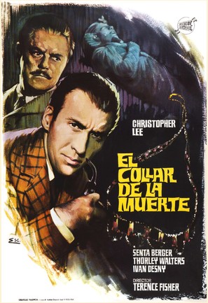Sherlock Holmes und das Halsband des Todes - Spanish Movie Poster (thumbnail)