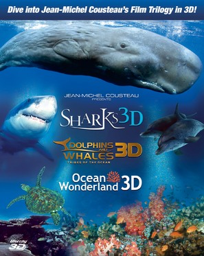 Dolphins and Whales 3D: Tribes of the Ocean - Blu-Ray movie cover (thumbnail)
