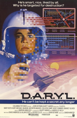 D.A.R.Y.L. - Theatrical movie poster (thumbnail)