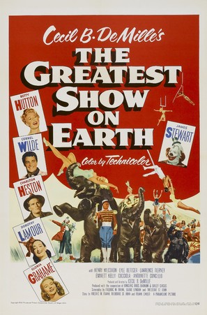 The Greatest Show on Earth - Theatrical movie poster (thumbnail)