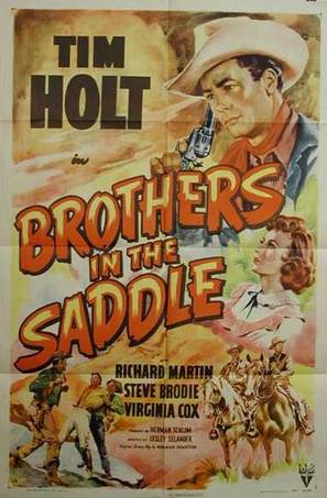 Brothers in the Saddle - Movie Poster (thumbnail)