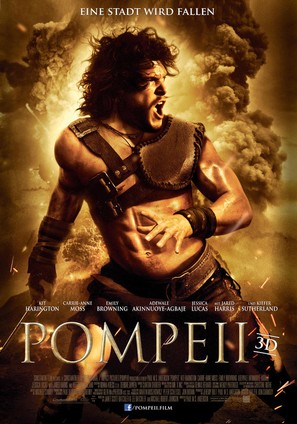 Pompeii - German Movie Poster (thumbnail)