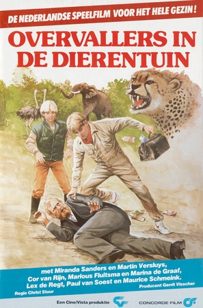 Overvallers in de dierentuin - Dutch Movie Poster (thumbnail)