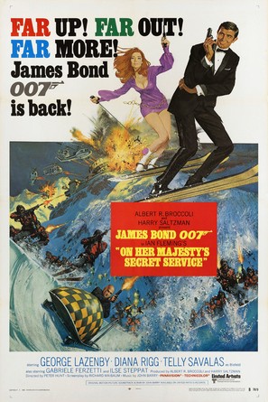On Her Majesty&#039;s Secret Service - Movie Poster (thumbnail)