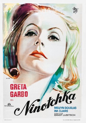 Ninotchka - Spanish Movie Poster (thumbnail)