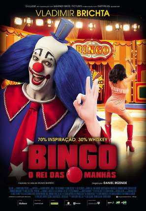 Bingo: O Rei das Manh&atilde;s - Brazilian Movie Poster (thumbnail)