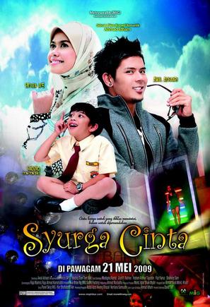 Syurga cinta - Malaysian Movie Poster (thumbnail)