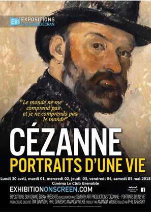 Exhibition on Screen: C&eacute;zanne - Portraits of a Life - French Movie Poster (thumbnail)