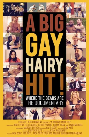 A Big Gay Hairy Hit! Where the Bears Are: The Documentary Poster