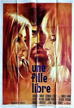 Une femme libre - French Movie Poster (thumbnail)