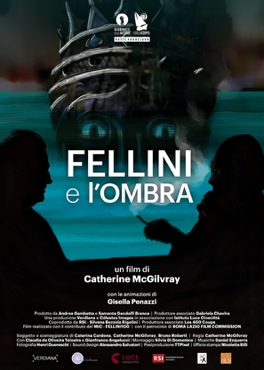 Fellini e l&#039;ombra - Italian Movie Poster (thumbnail)