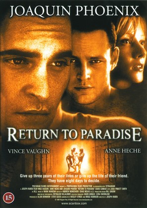 Return to Paradise - Danish DVD movie cover (thumbnail)