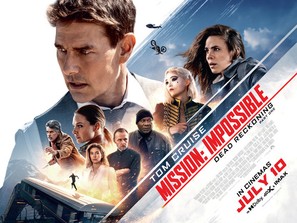 Mission: Impossible - Dead Reckoning Part One - British Movie Poster (thumbnail)