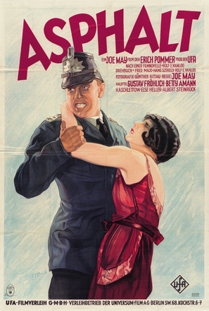 Asphalt - German Movie Poster (thumbnail)