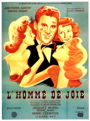 L&#039;homme de joie - French Movie Poster (thumbnail)