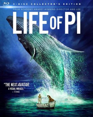 Life of Pi - Blu-Ray movie cover (thumbnail)