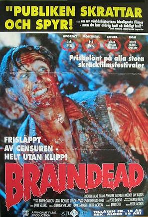Braindead - Swedish Movie Poster (thumbnail)