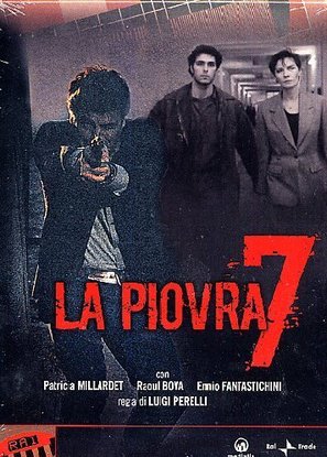 &quot;La piovra 7 - Indagine sulla morte del comissario Cattani&quot; - Italian DVD movie cover (thumbnail)