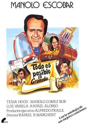 Todo es posible en Granada - Spanish Movie Poster (thumbnail)