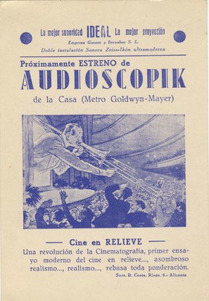 Audioscopiks - Spanish Movie Poster (thumbnail)