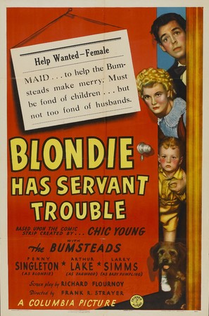 Blondie Has Servant Trouble - Movie Poster (thumbnail)
