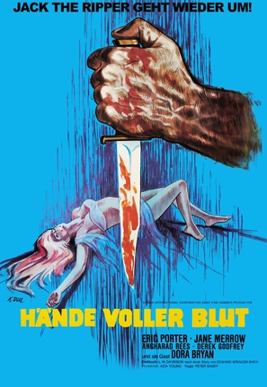 Hands of the Ripper - German Movie Poster (thumbnail)