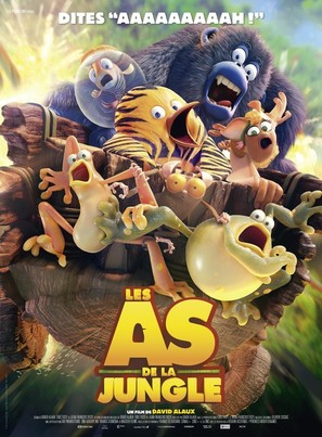 Les As de la Jungle - French Movie Poster (thumbnail)