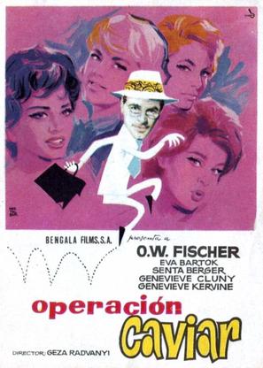 Es mu&szlig; nicht immer Kaviar sein - Spanish Movie Poster (thumbnail)