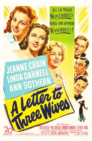 A Letter to Three Wives - Movie Poster (thumbnail)