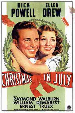 Christmas in July - Movie Poster (thumbnail)
