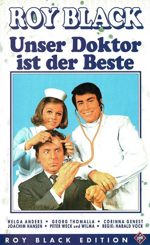 Unser Doktor ist der Beste - German VHS movie cover (thumbnail)