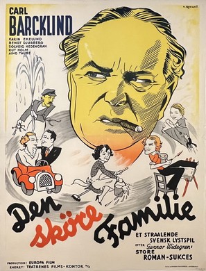 Familjen som var en karusell - Danish Movie Poster (thumbnail)