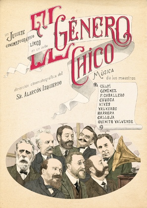 El g&eacute;nero chico - Spanish Movie Poster (thumbnail)