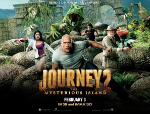 Journey 2: The Mysterious Island - British Movie Poster (thumbnail)