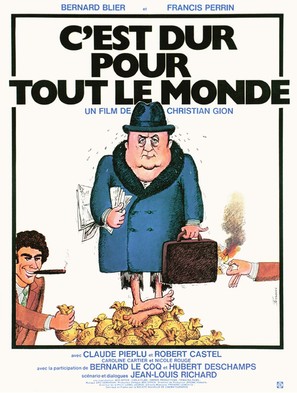 C&#039;est dur pour tout le monde - French Movie Poster (thumbnail)