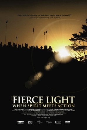 Fierce Light: When Spirit Meets Action - Canadian Movie Poster (thumbnail)