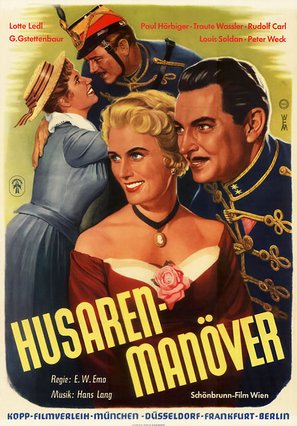 Husarenmanoever - German Movie Poster (thumbnail)