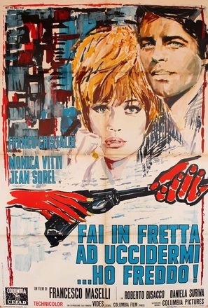 Fai in fretta ad uccidermi... ho freddo! - Italian Movie Poster (thumbnail)