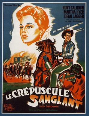 Red Sundown - Belgian Movie Poster (thumbnail)