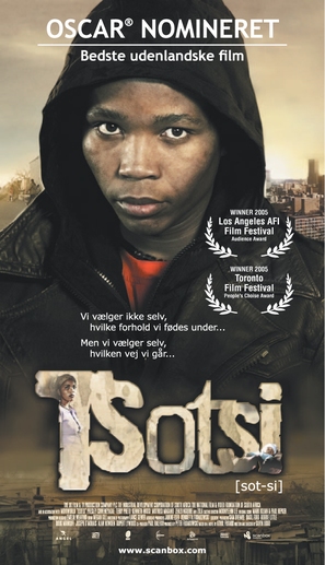 Tsotsi - Danish Movie Poster (thumbnail)