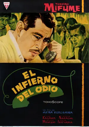 Tengoku to jigoku Poster