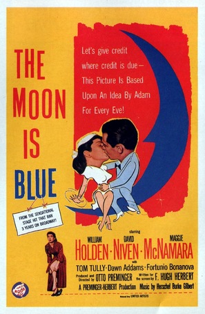 The Moon Is Blue - Movie Poster (thumbnail)