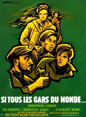 Si tous les gars du monde... - French Movie Poster (thumbnail)