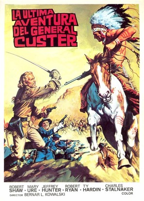 Custer of the West - Spanish Movie Poster (thumbnail)